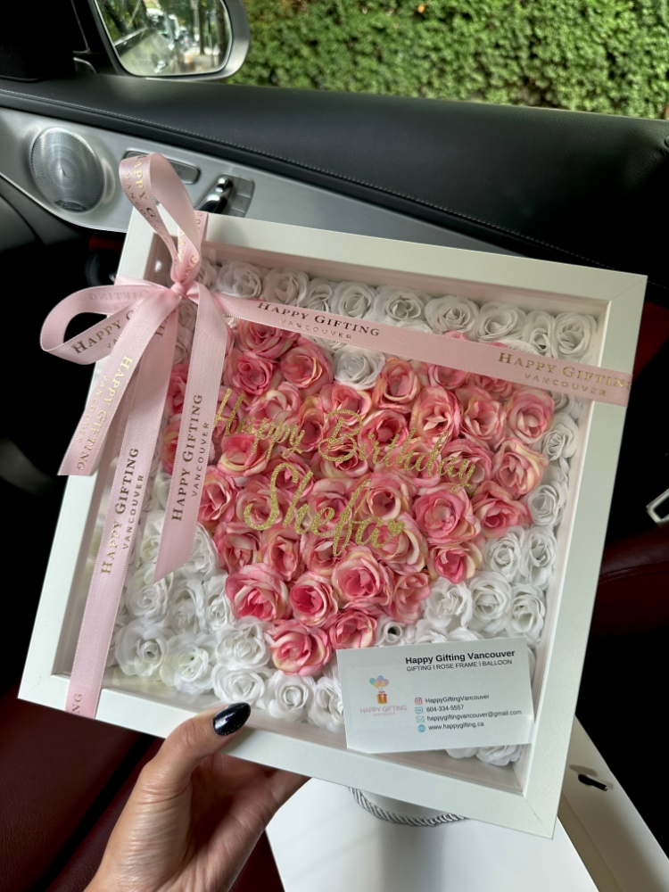 Heart Rose Frame