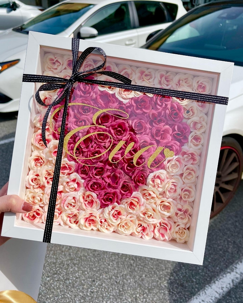 Heart Rose Frame