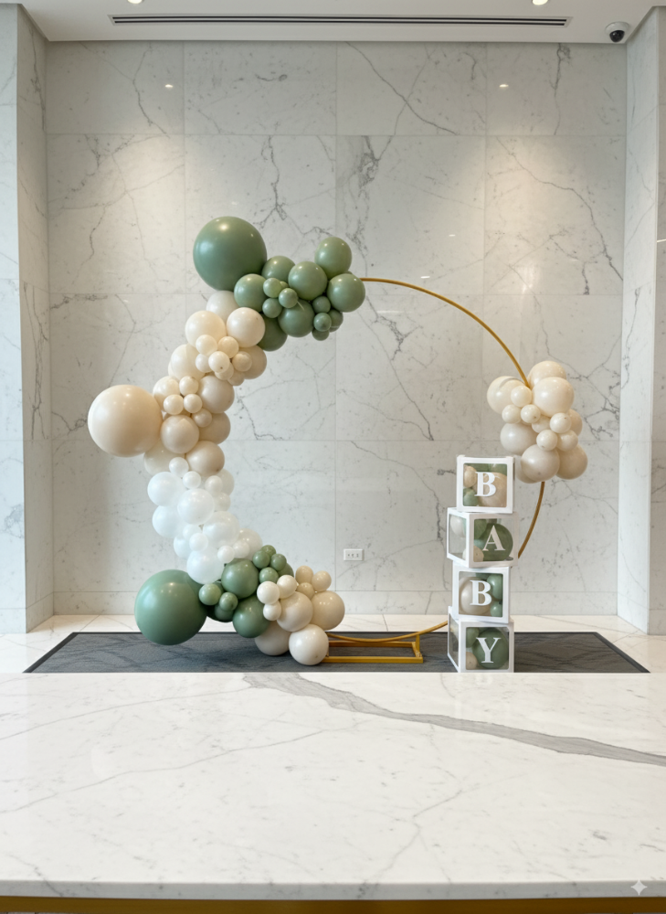 Picture of Garland Hoop Setup