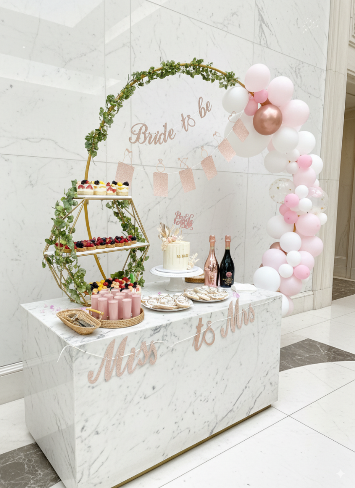 Picture of Garland Hoop Setup