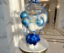 Blue Roses - Mirror Blue, White