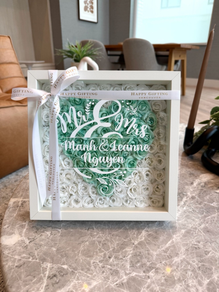 Heart Rose Frame